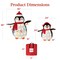 Best Choice Products 2-Piece Lighted 3ft Pop-Up Penguin Family Outdoor Christmas Decoration w/ 150 LED Lights